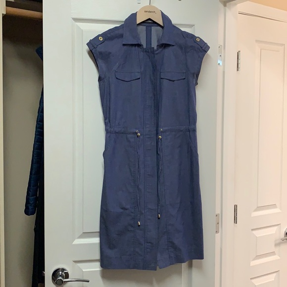 Ellen Tracy Denim Dress- Size 4 - Picture 1 of 3
